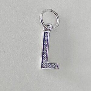 CLEARANCE!!   Pandora Initial L Dangling Charm